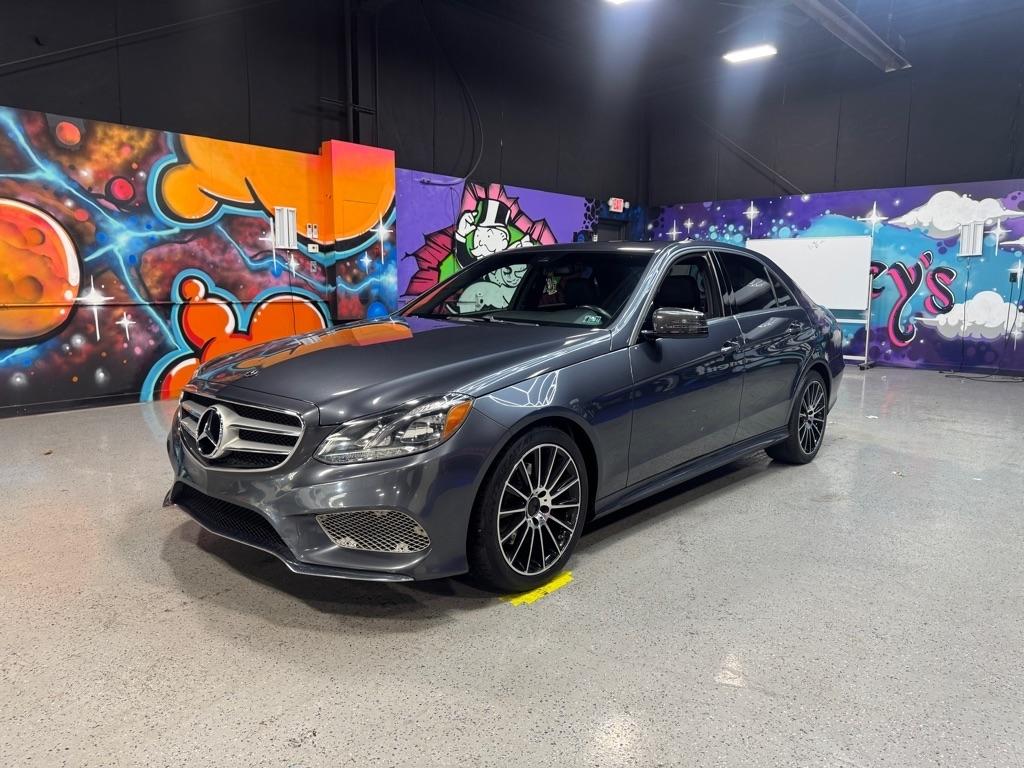 Gray (steel grey) 2016 Mercedes-Benz E-Class Sedan All-Wheel Drive Automatic