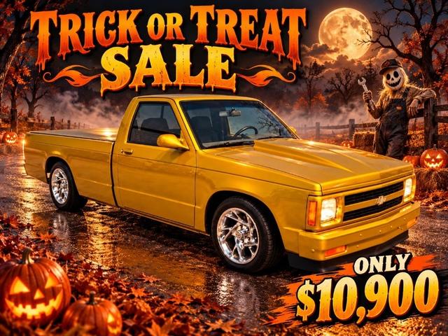 yellow pearl metallic 1991 Chevrolet S-10 Pickup Truck Rear-Wheel Drive Automatic