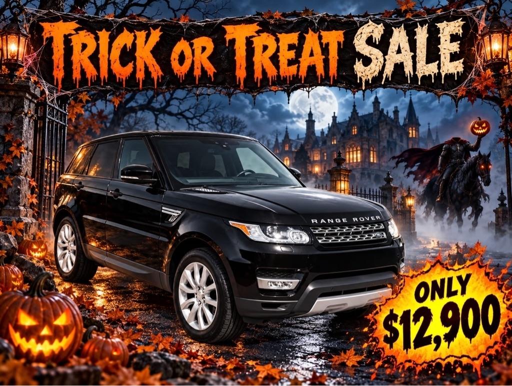 Black 2017 Land Rover Range Rover Sport SUV / Crossover All-Wheel Drive Automatic