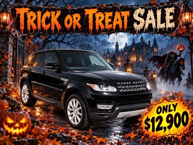 Black 2017 Land Rover Range Rover Sport SUV / Crossover All-Wheel Drive Automatic