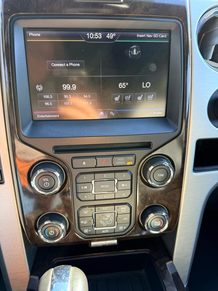 Ford F-150 Platinum SuperCrew 6.5-ft. Bed 4WD 2013