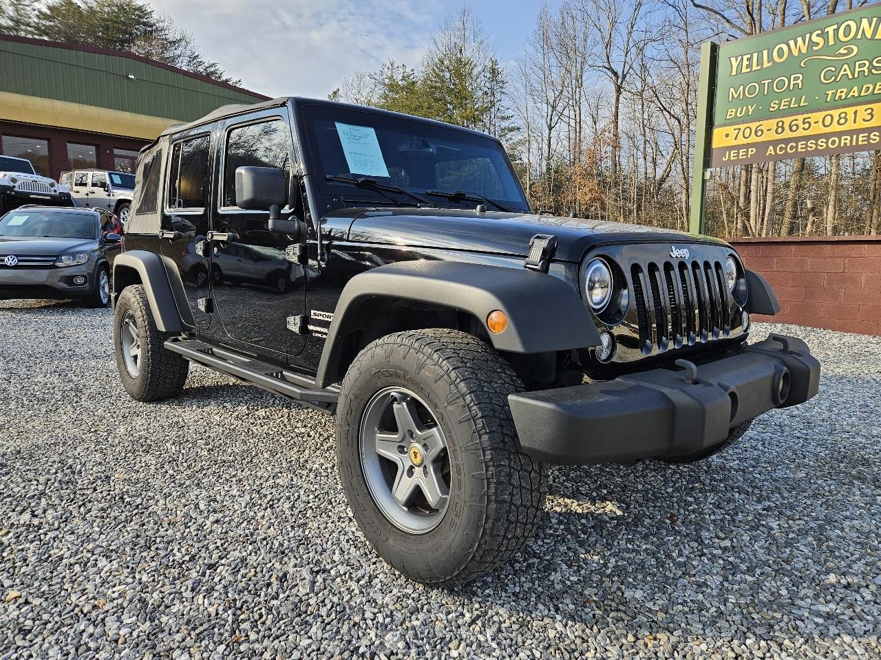 Jeep Wrangler JK Unlimited Sport 4WD 2018