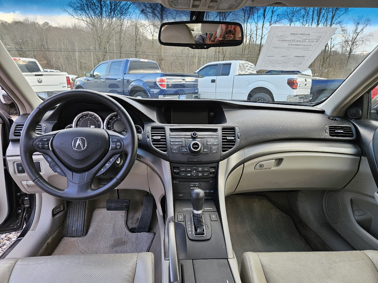 Acura TSX 5-speed AT 2010