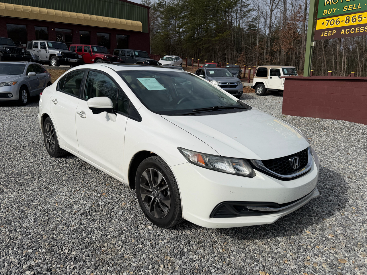 Honda Civic EX Sedan CVT 2015