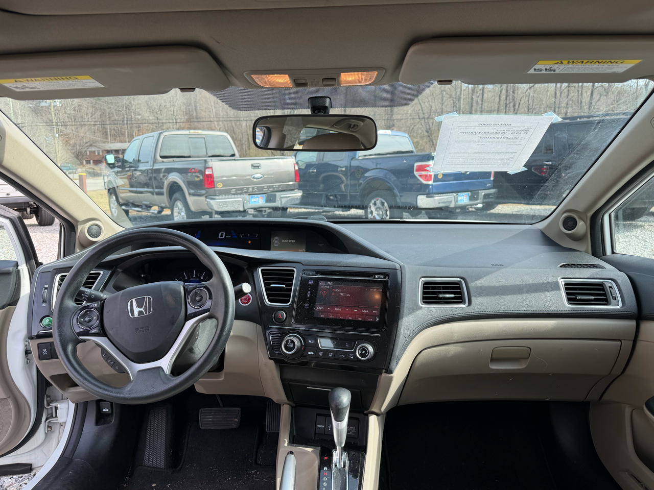 Honda Civic EX Sedan CVT 2015