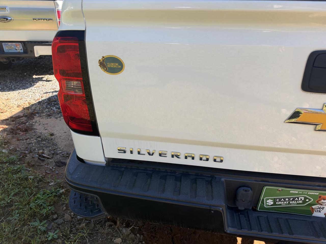 Chevrolet Silverado 1500 Work Truck Long Box 2WD 2018
