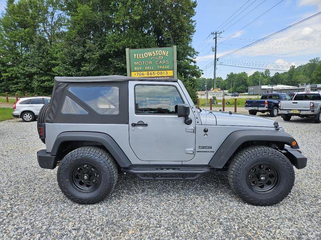 Gray 2015 Jeep Wrangler SUV / Crossover Four-Wheel Drive Automatic