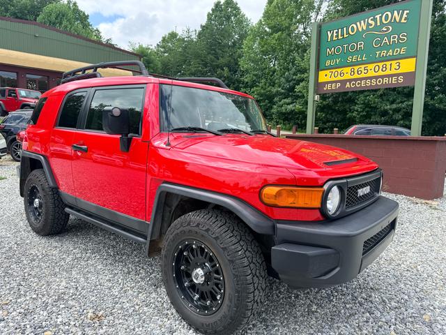 Red 2012 Toyota FJ Cruiser SUV / Crossover Four-Wheel Drive Manual