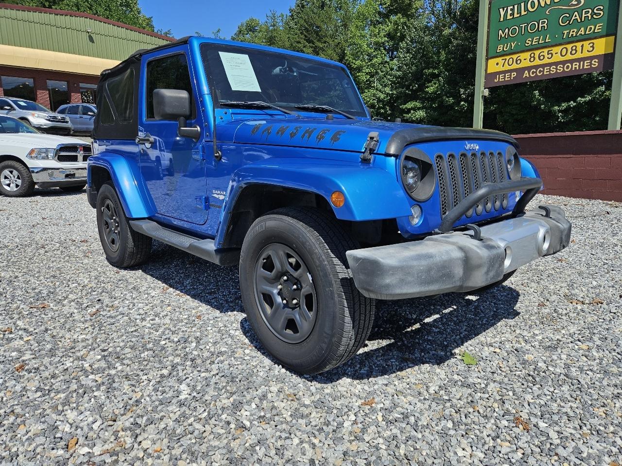 Jeep Wrangler Sahara 4WD 2015