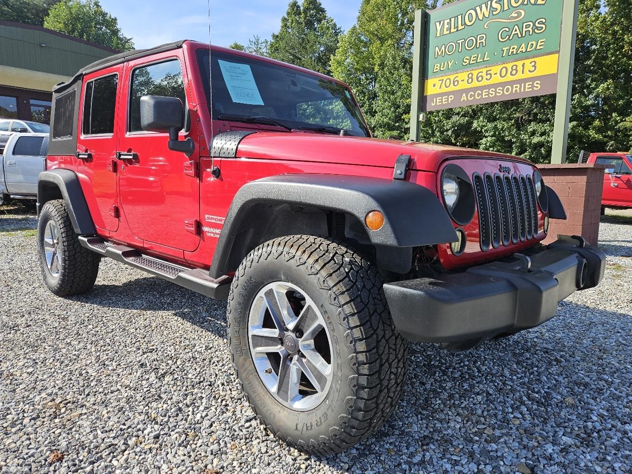 Jeep Wrangler Unlimited Sport 4WD 2012