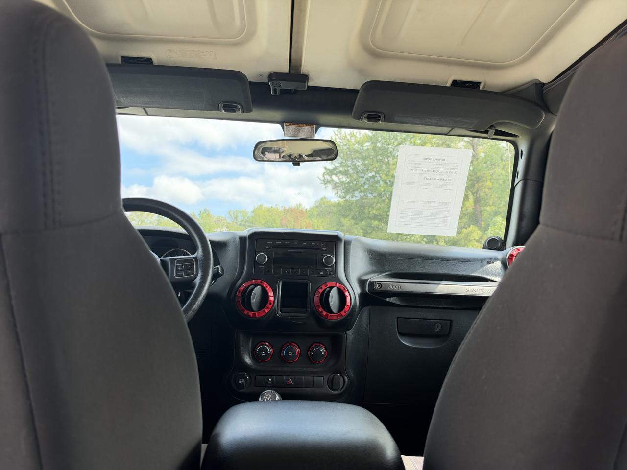 Jeep Wrangler Unlimited Sport 4WD 2012