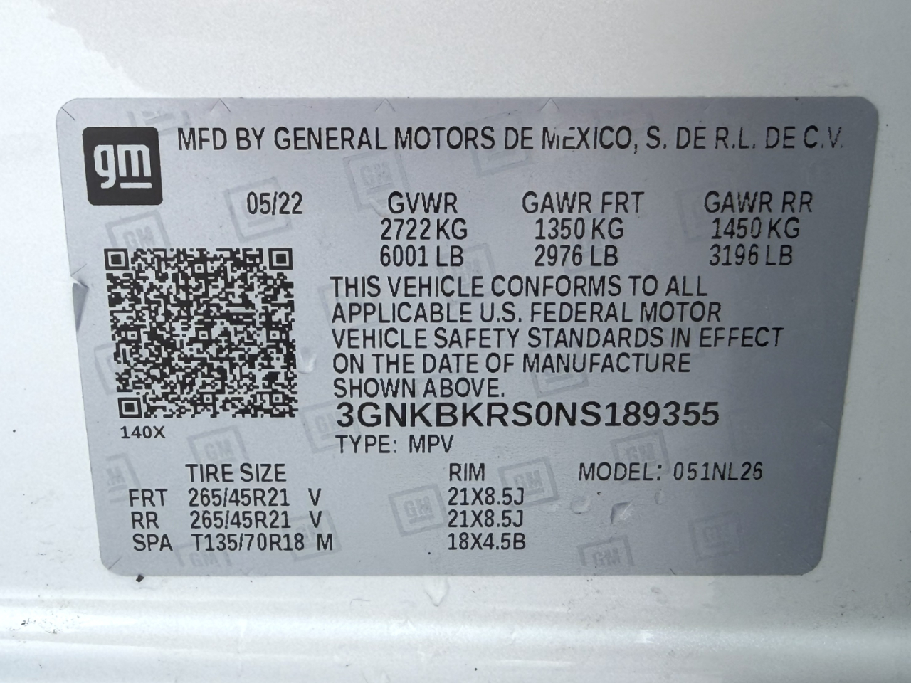 Chevrolet Blazer RS AWD 2022