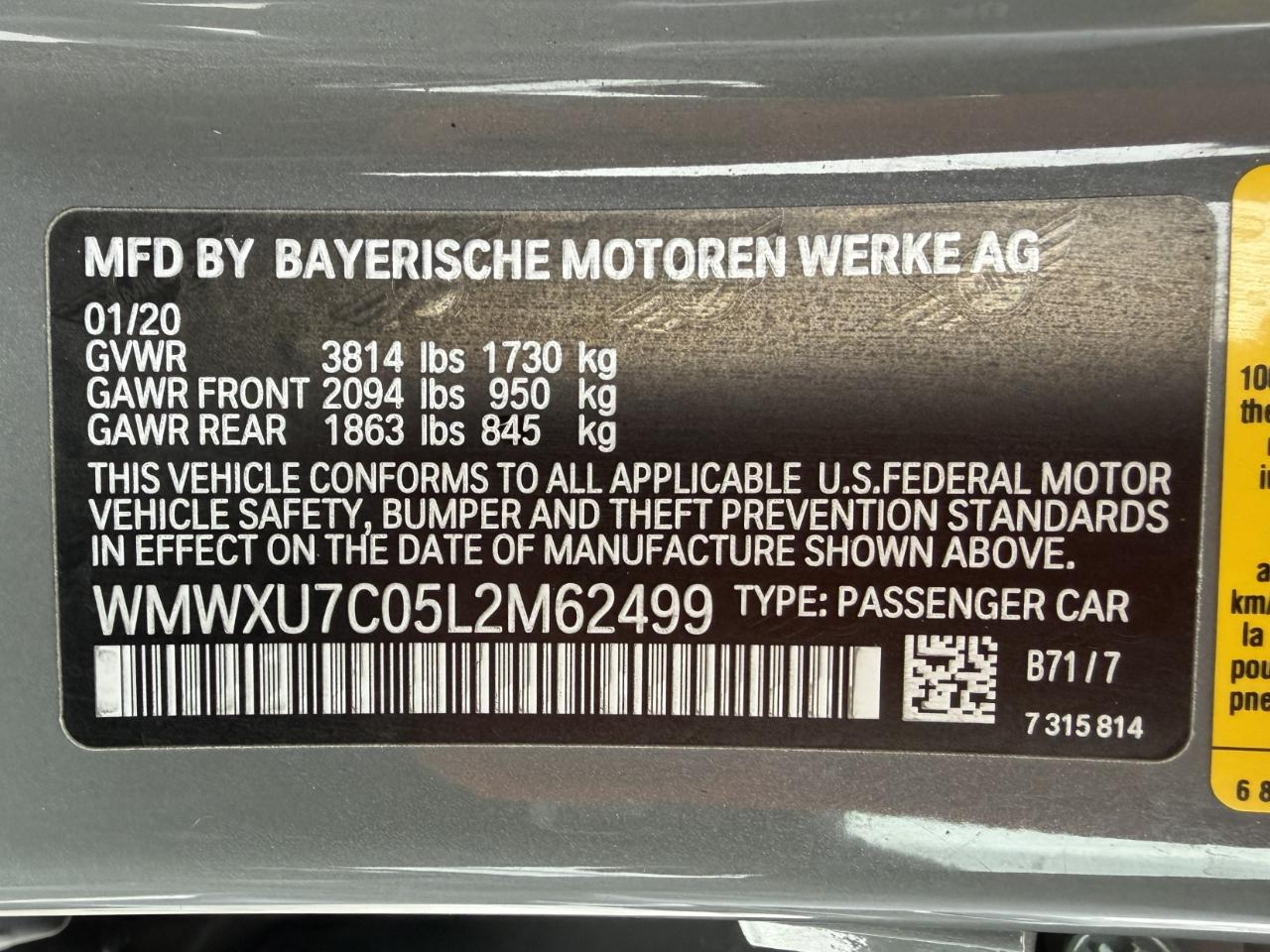 MINI Hardtop Cooper 4 Door 2020