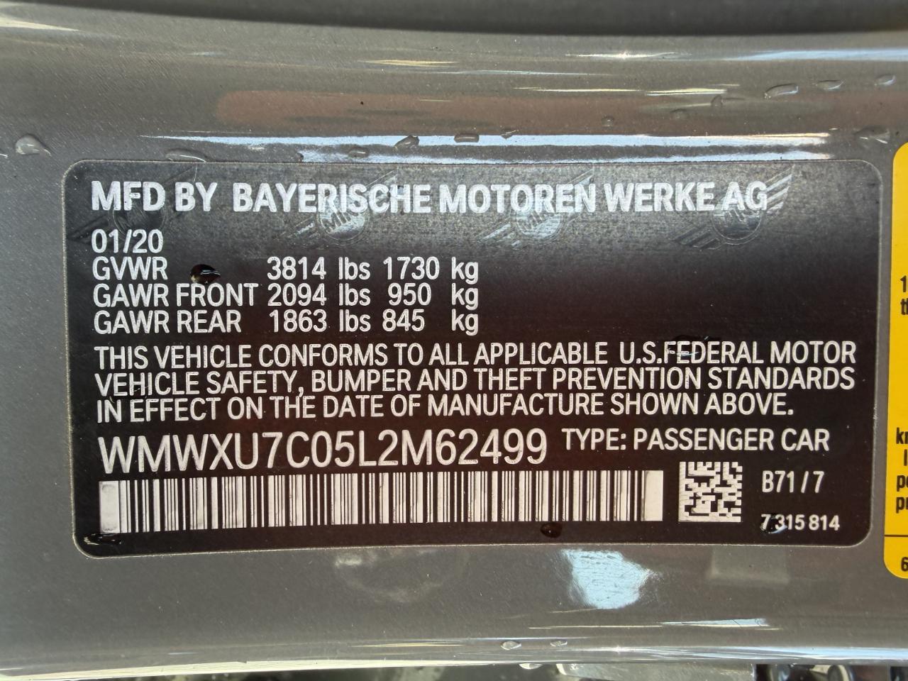 MINI Hardtop Cooper 4 Door 2020