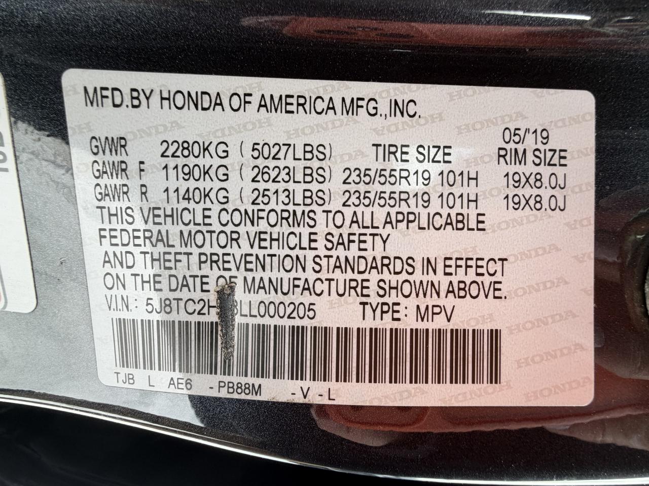 Acura RDX SH-AWD w/Advance Package 2020