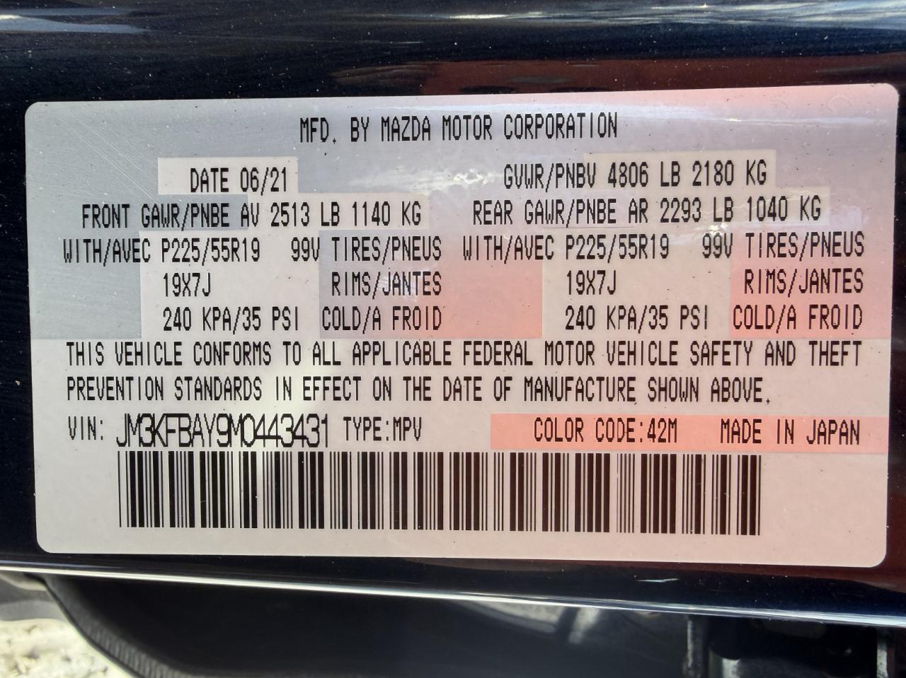 Mazda CX-5 Grand Touring Reserve AWD 2021