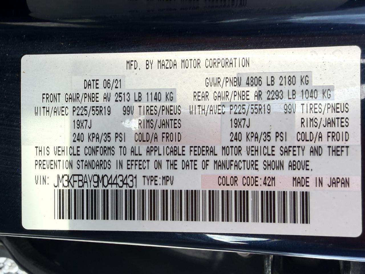 Mazda CX-5 Grand Touring Reserve AWD 2021