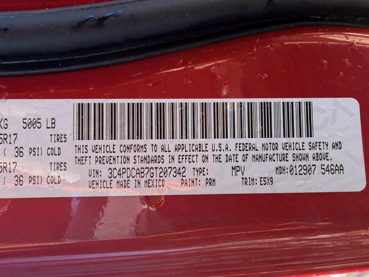 Dodge Journey SE 2016