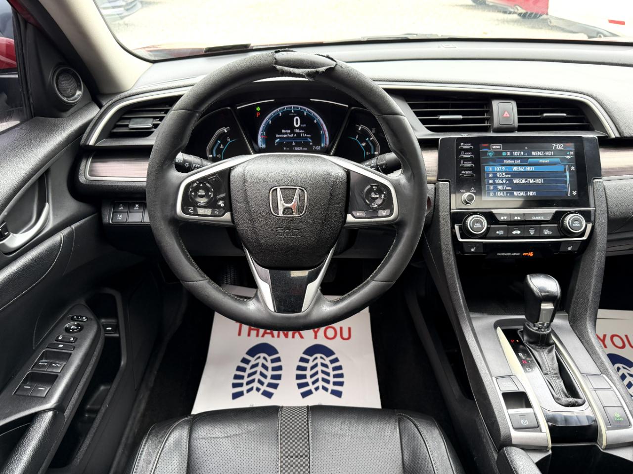 Honda Civic EX-L Sedan CVT 2019