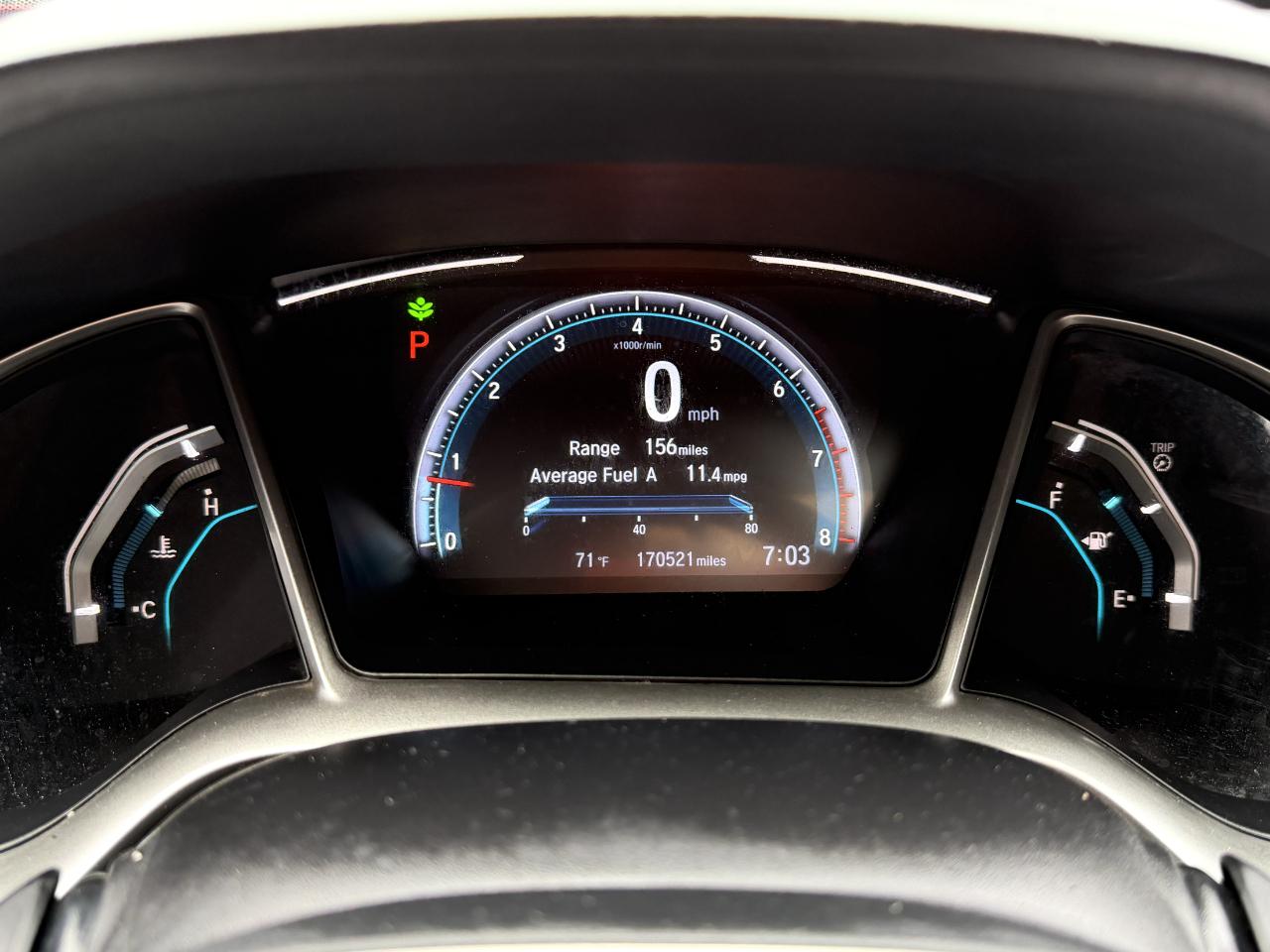 Honda Civic EX-L Sedan CVT 2019