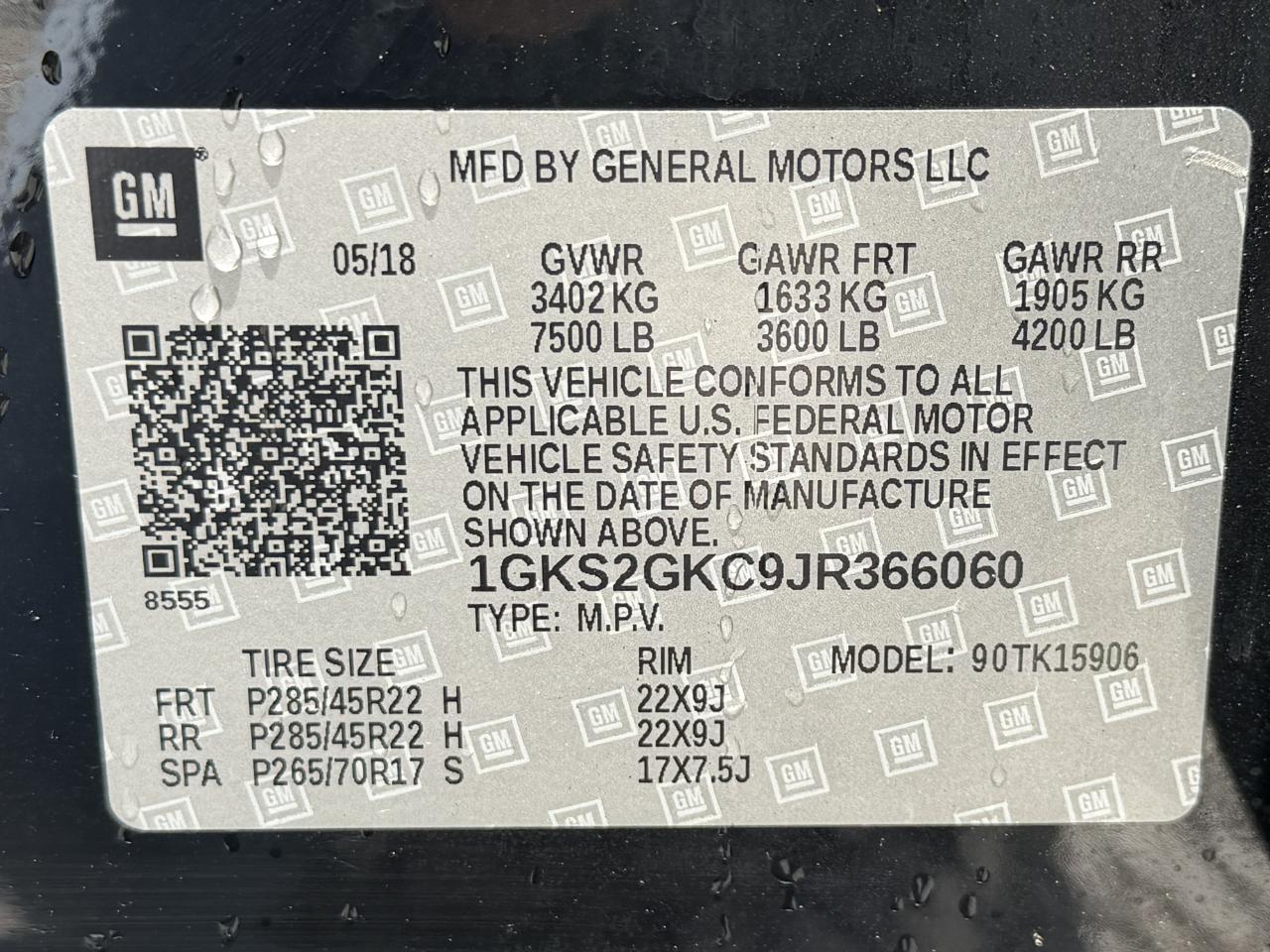 GMC Yukon XL SLT 4WD 2018