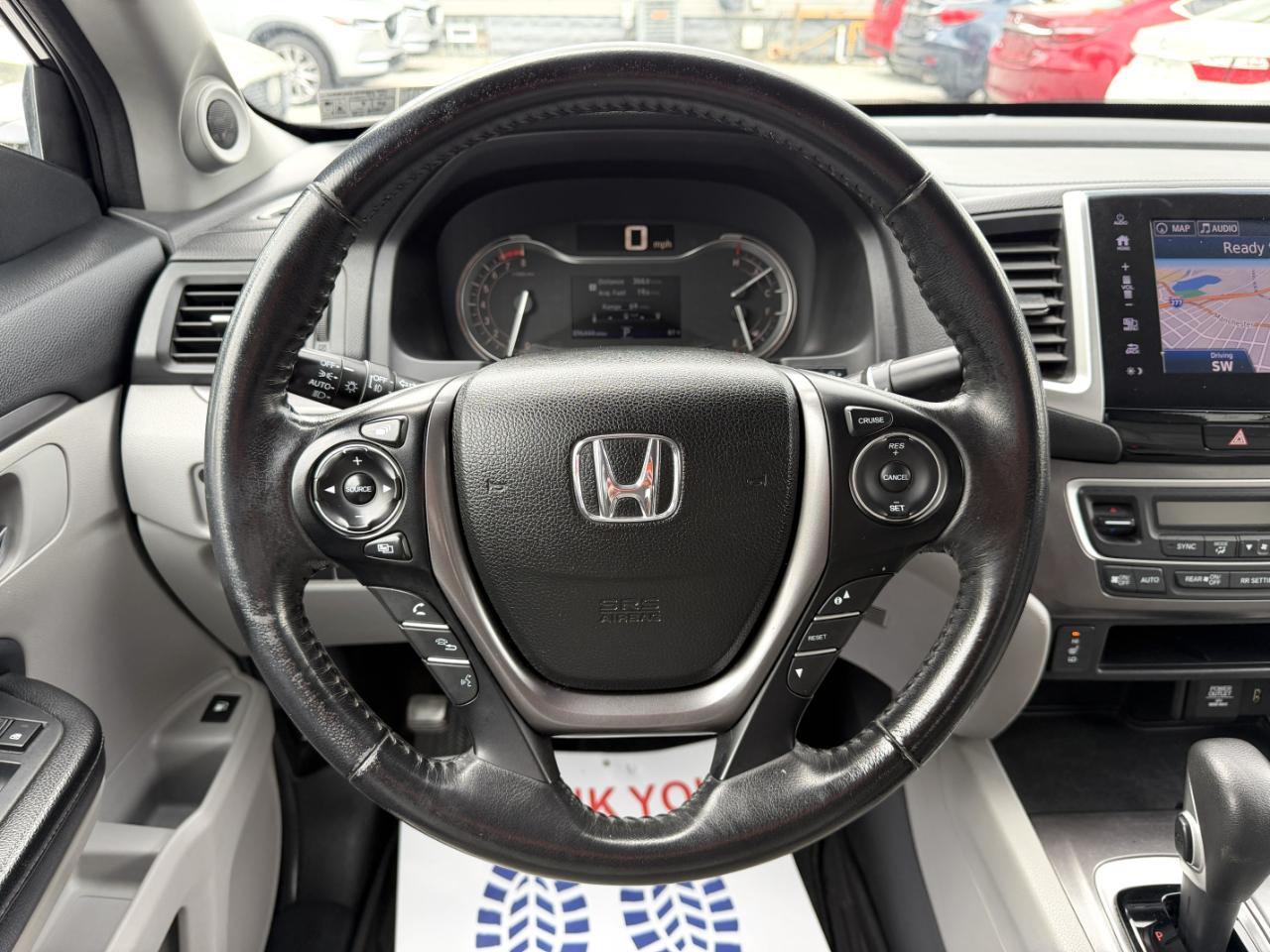Honda Ridgeline RTL-T AWD 2017
