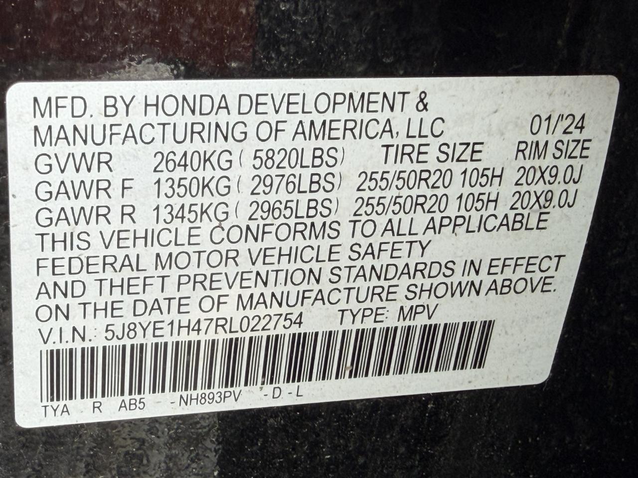 Acura MDX SH-AWD w/Technology Package 2024