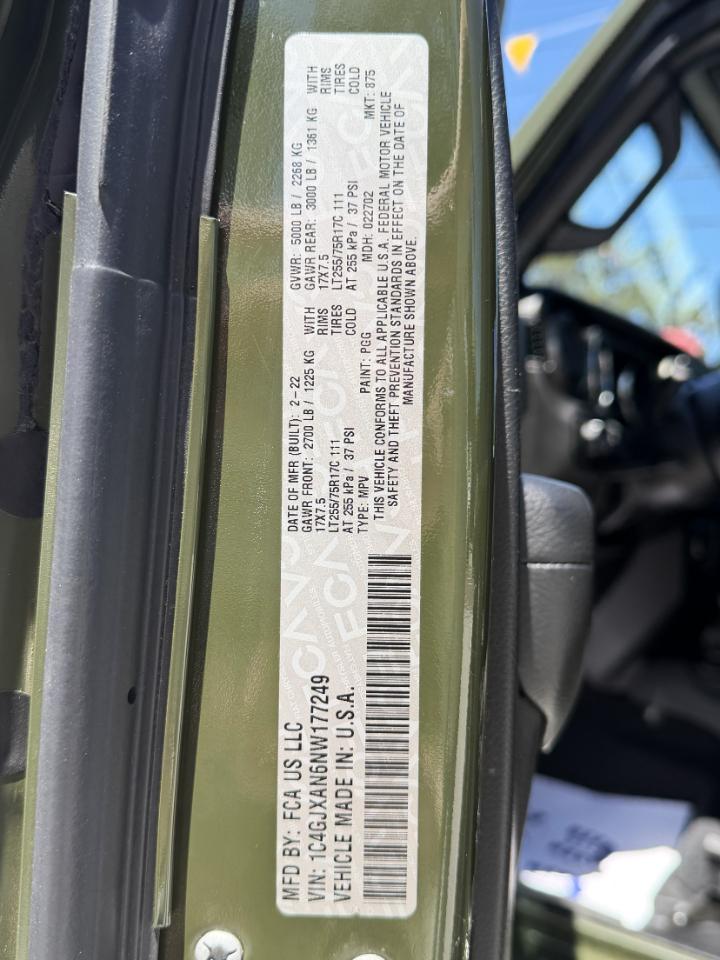 Jeep Wrangler Sport 2022