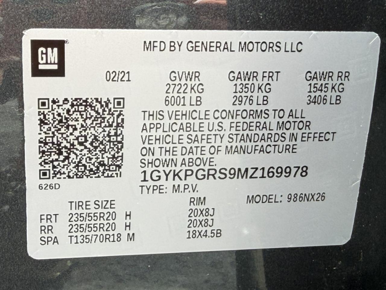 Cadillac XT6 Sport 2021