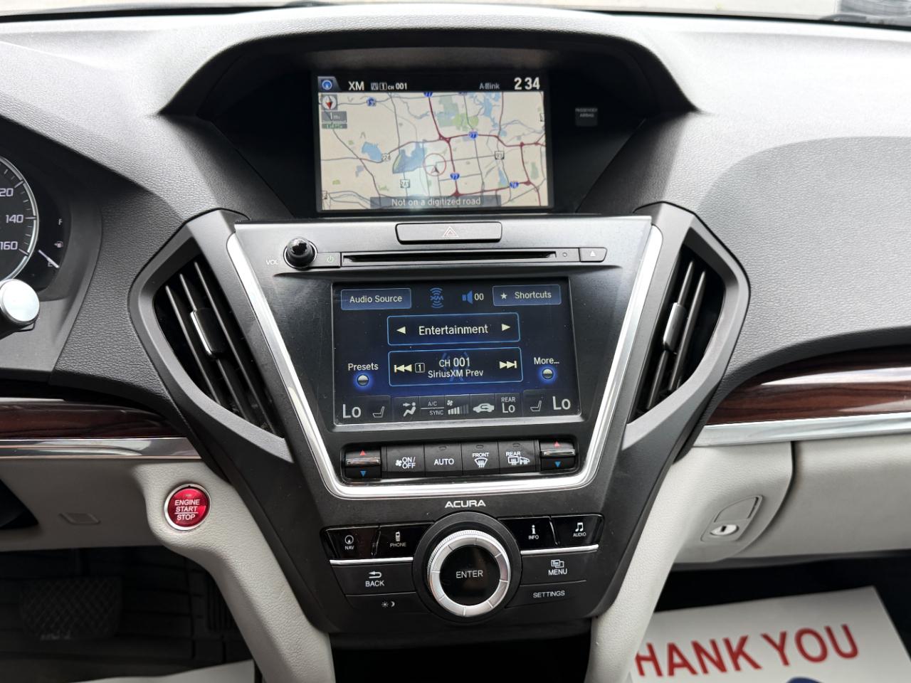 Acura MDX SH-AWD 6-Spd AT w/Tech Package 2014