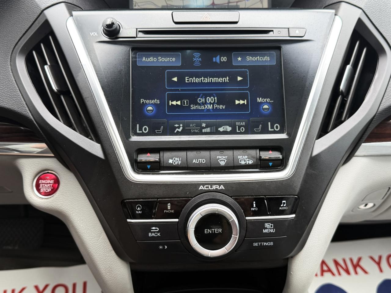 Acura MDX SH-AWD 6-Spd AT w/Tech Package 2014