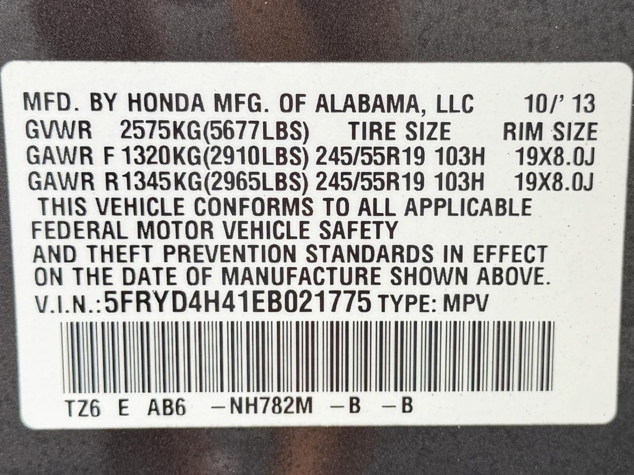 Acura MDX SH-AWD 6-Spd AT w/Tech Package 2014