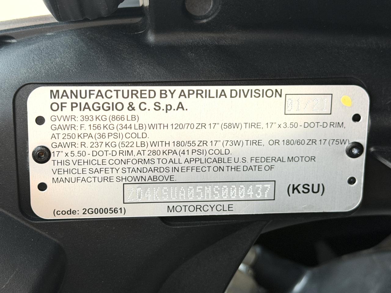 Aprilla RS 660  2021