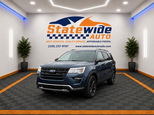 Blue 2019 Ford Explorer SUV / Crossover All-Wheel Drive Automatic