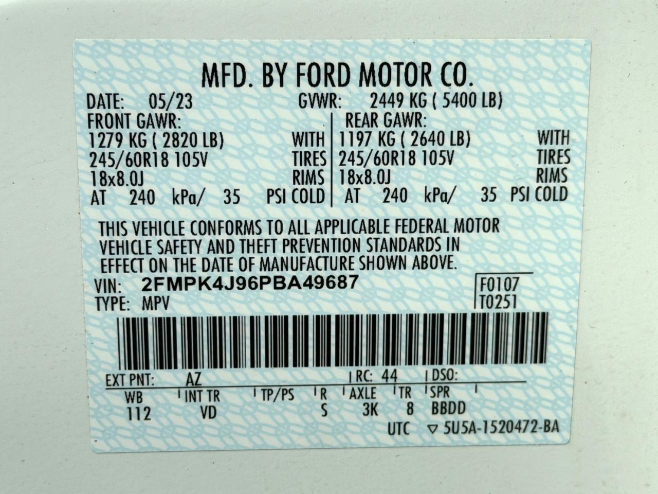 Ford Edge SEL 2023