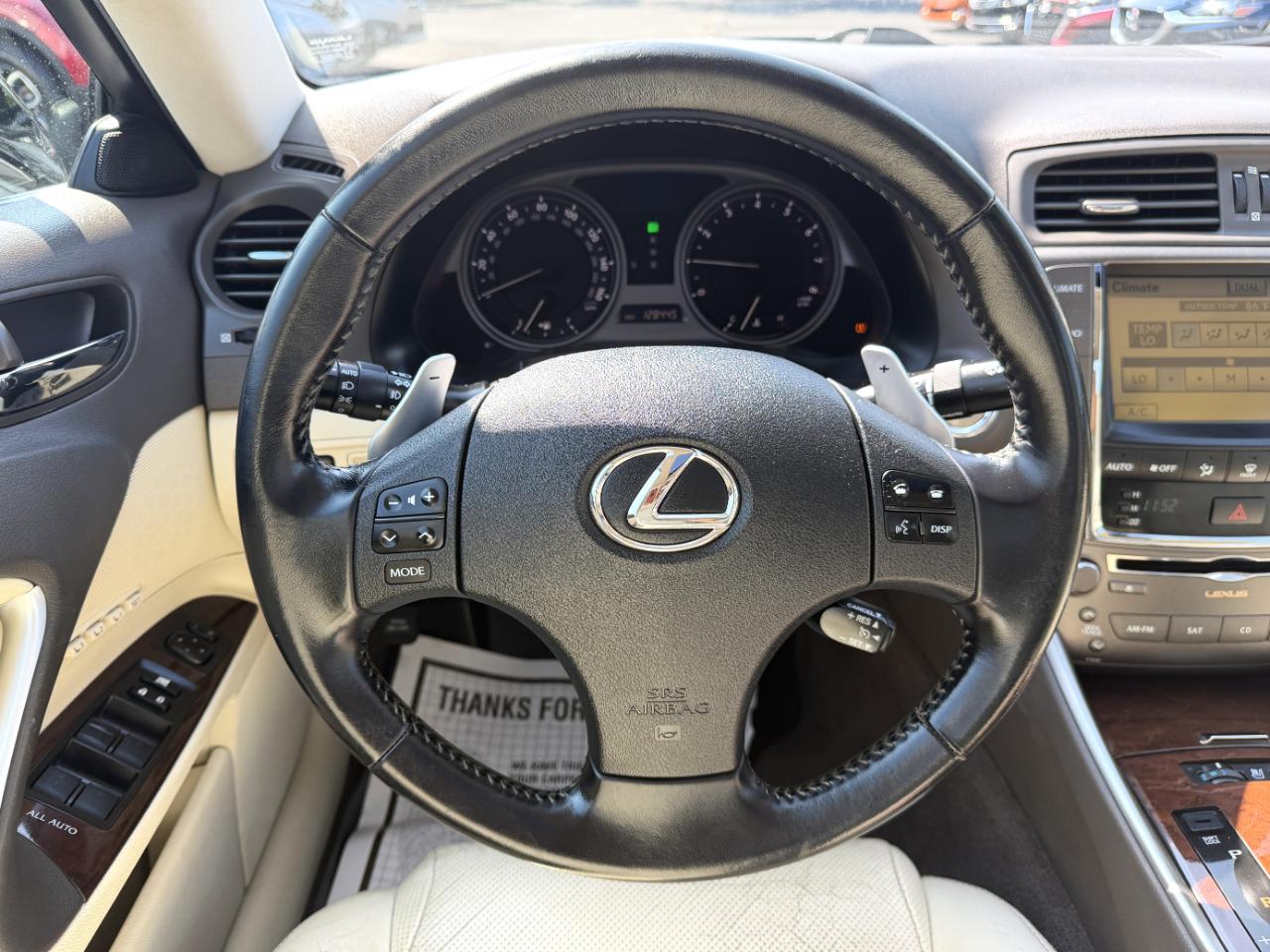 Lexus IS IS 250 AWD 6-Speed Sequential 2010