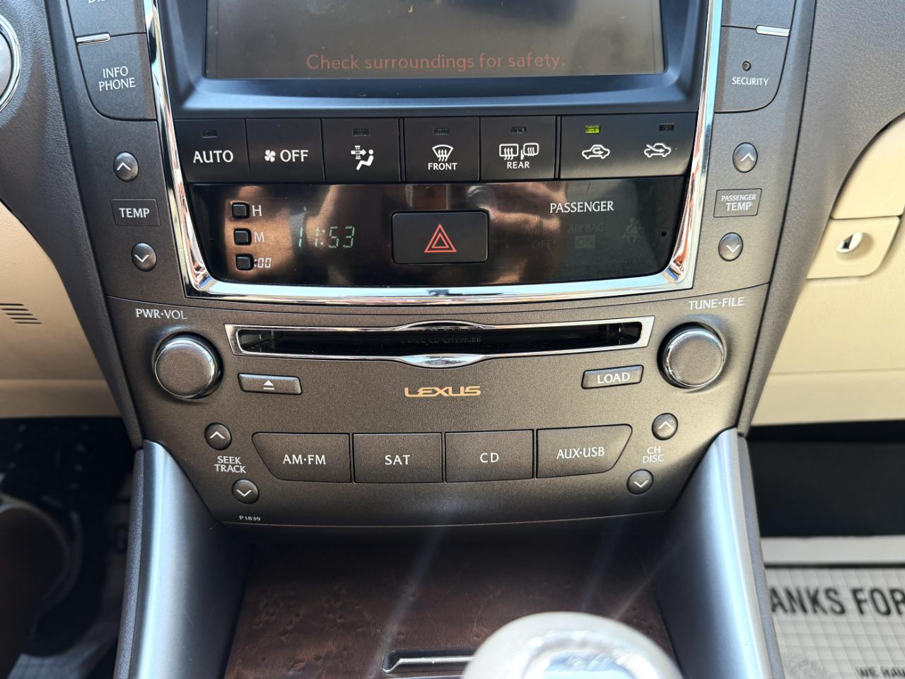 Lexus IS IS 250 AWD 6-Speed Sequential 2010