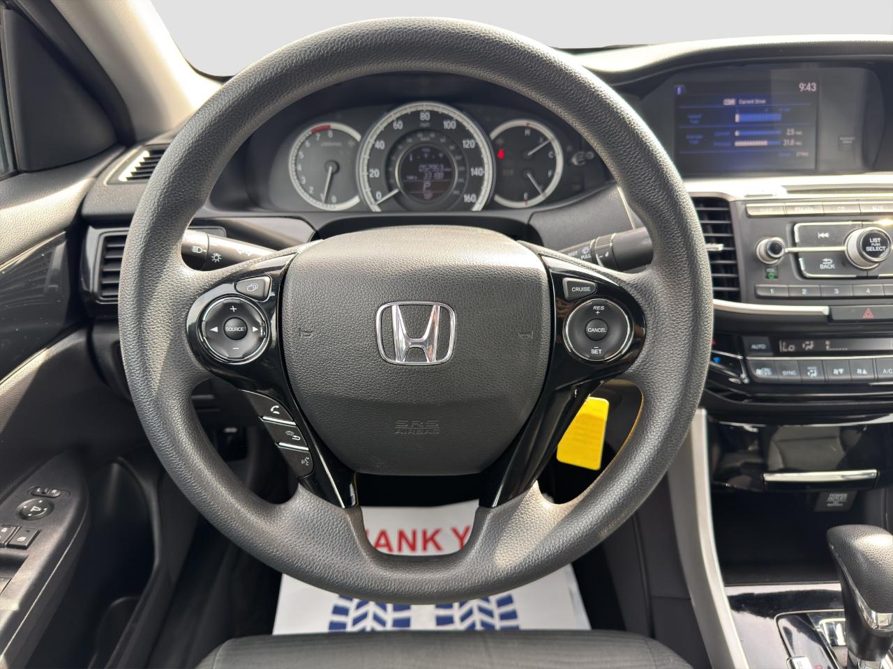 Honda Accord LX Sedan CVT 2016