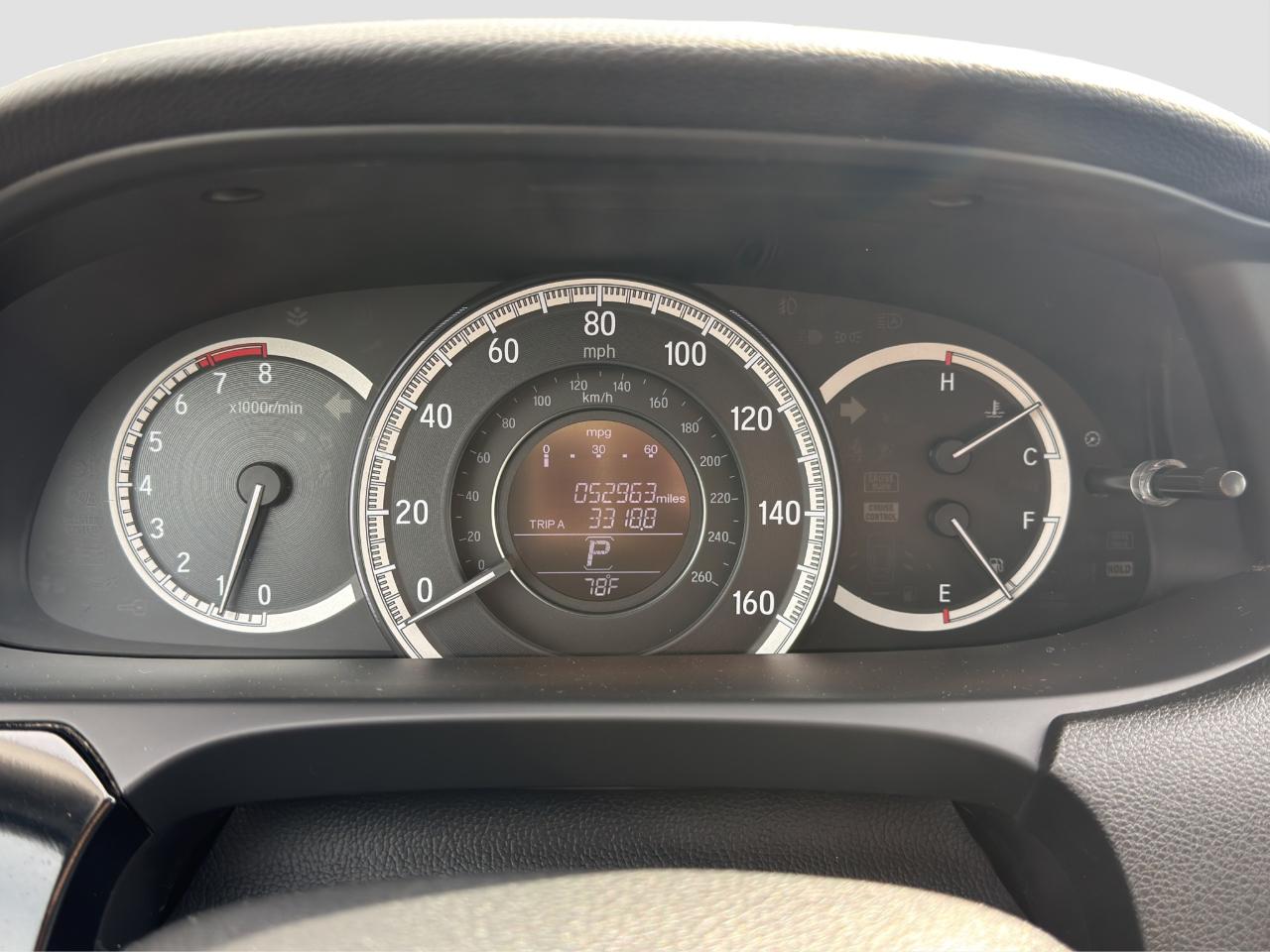 Honda Accord LX Sedan CVT 2016
