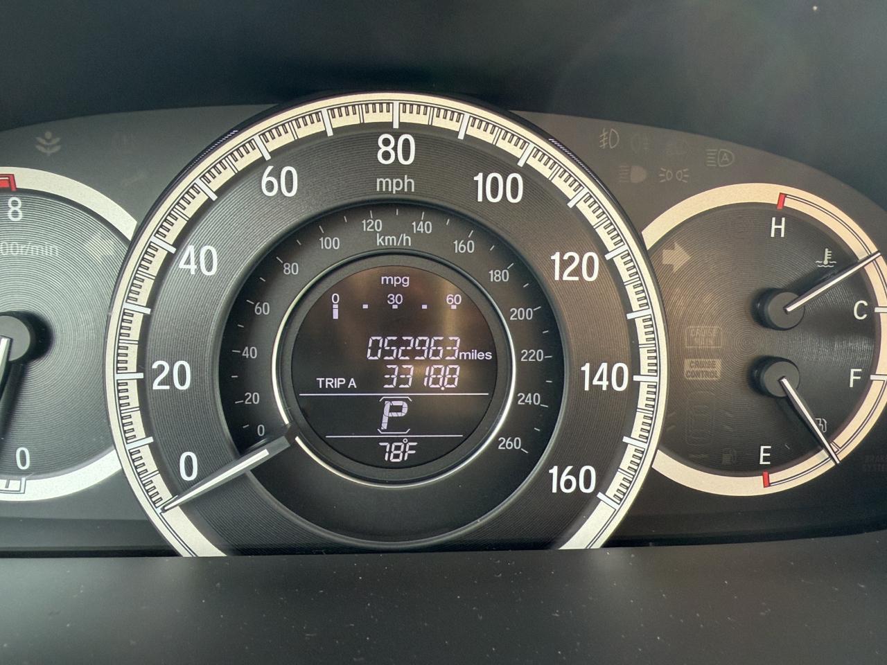 Honda Accord LX Sedan CVT 2016