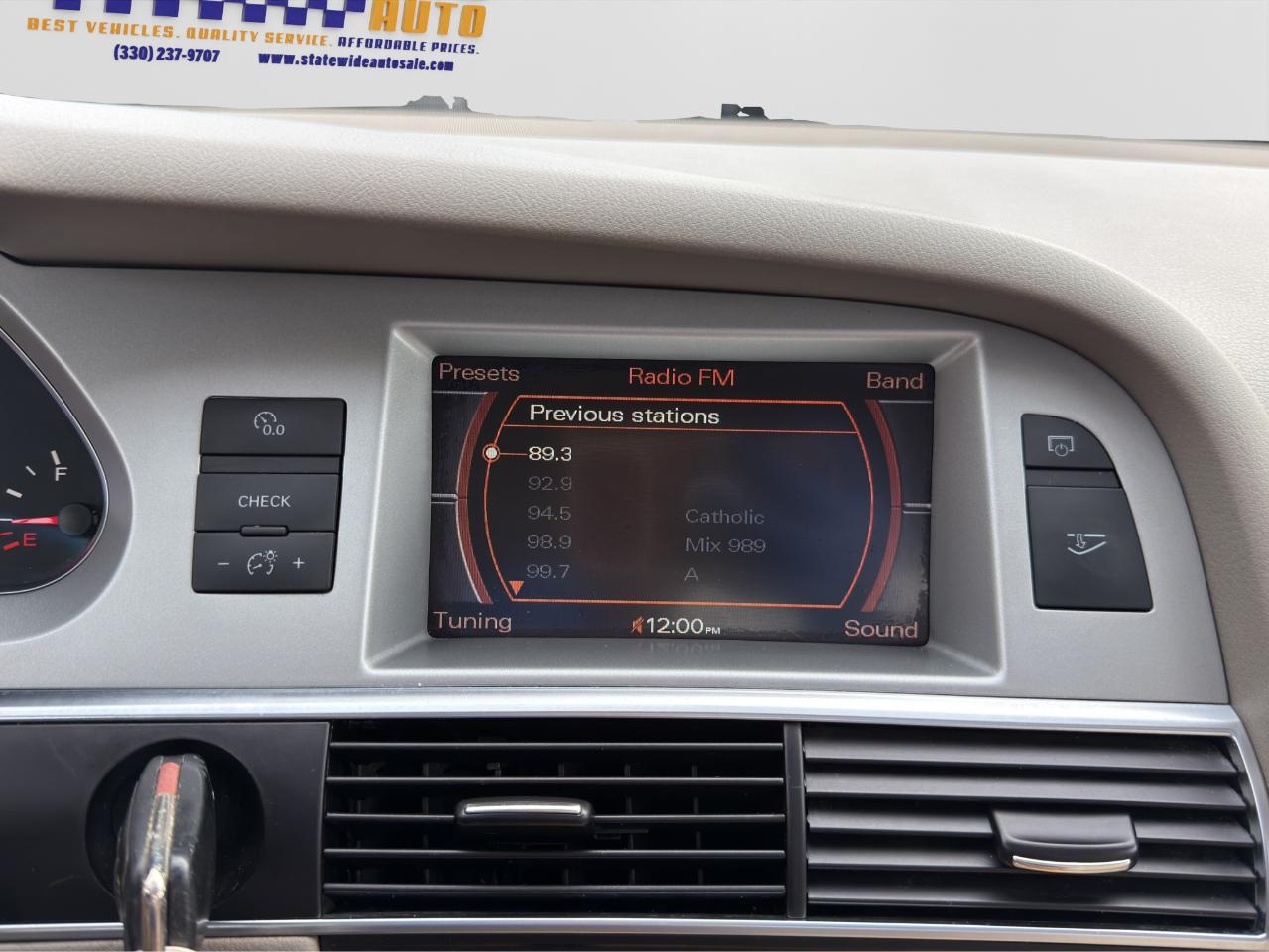 Audi A6 3.2 with Tiptronic 2008