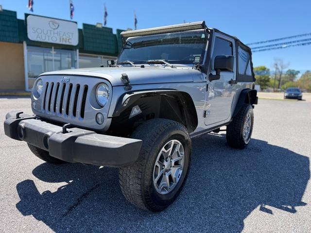 Silver 2015 Jeep Wrangler Rubicon 4WD SUV / Crossover Four-Wheel Drive Automatic