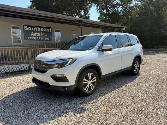 White 2016 Honda Pilot SUV / Crossover All-Wheel Drive Automatic