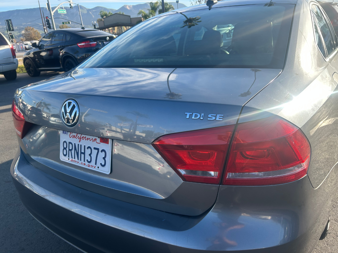 Volkswagen Passat 2.0L TDI SEL2 2012