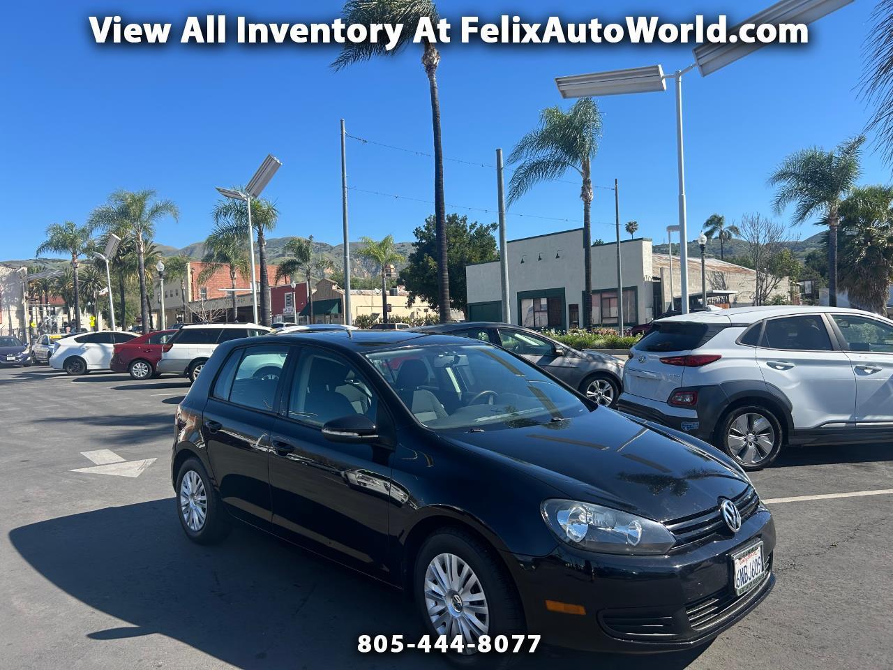 Volkswagen Golf 2.5L 4-Door PZEV 2010