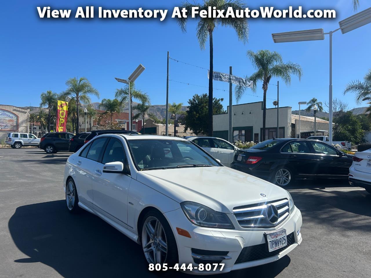Mercedes-Benz C-Class 4dr Sdn C 250 Sport RWD 2012