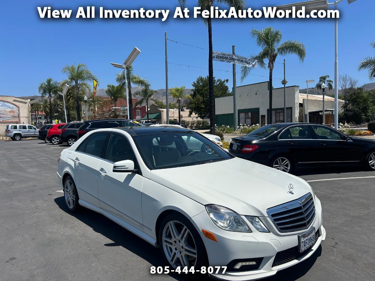 Mercedes-Benz E-Class 4dr Sdn E 350 Sport RWD 2010
