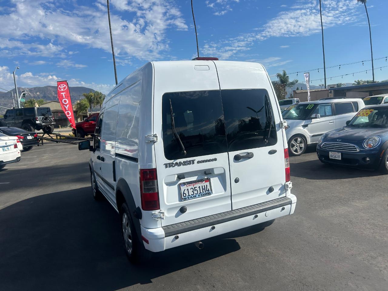 Ford Transit Connect 114.6" XLT w/rear door privacy glass 2011