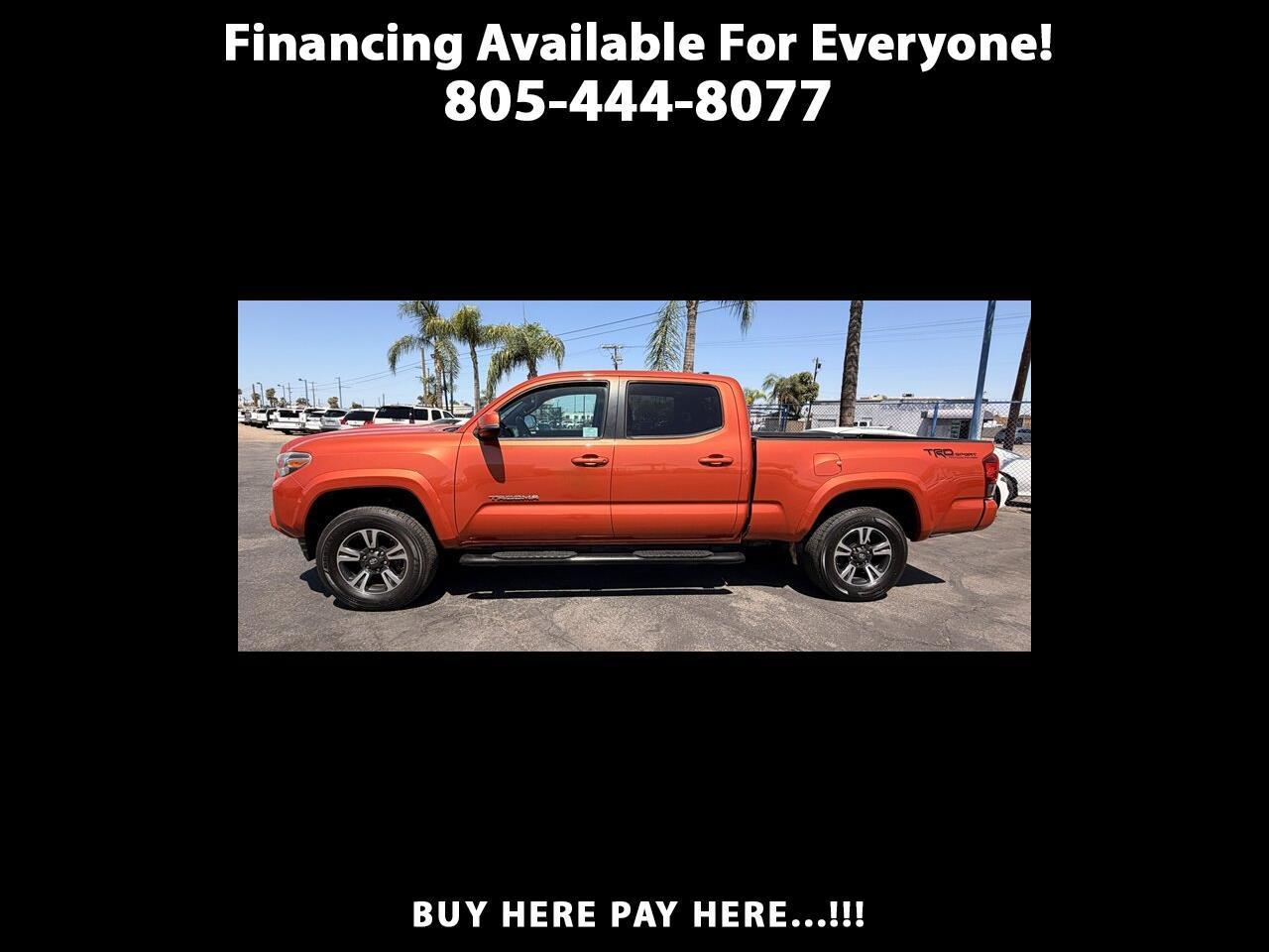2016 Toyota Tacoma SR5 Double Cab Super Long Bed V6 6AT 2WD