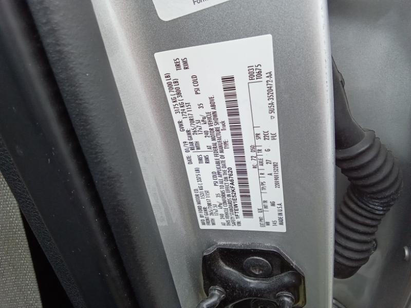 Ford F-150 4WD Reg Cab 141" XL 2019